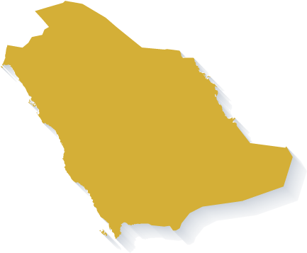 خريطة السعودية